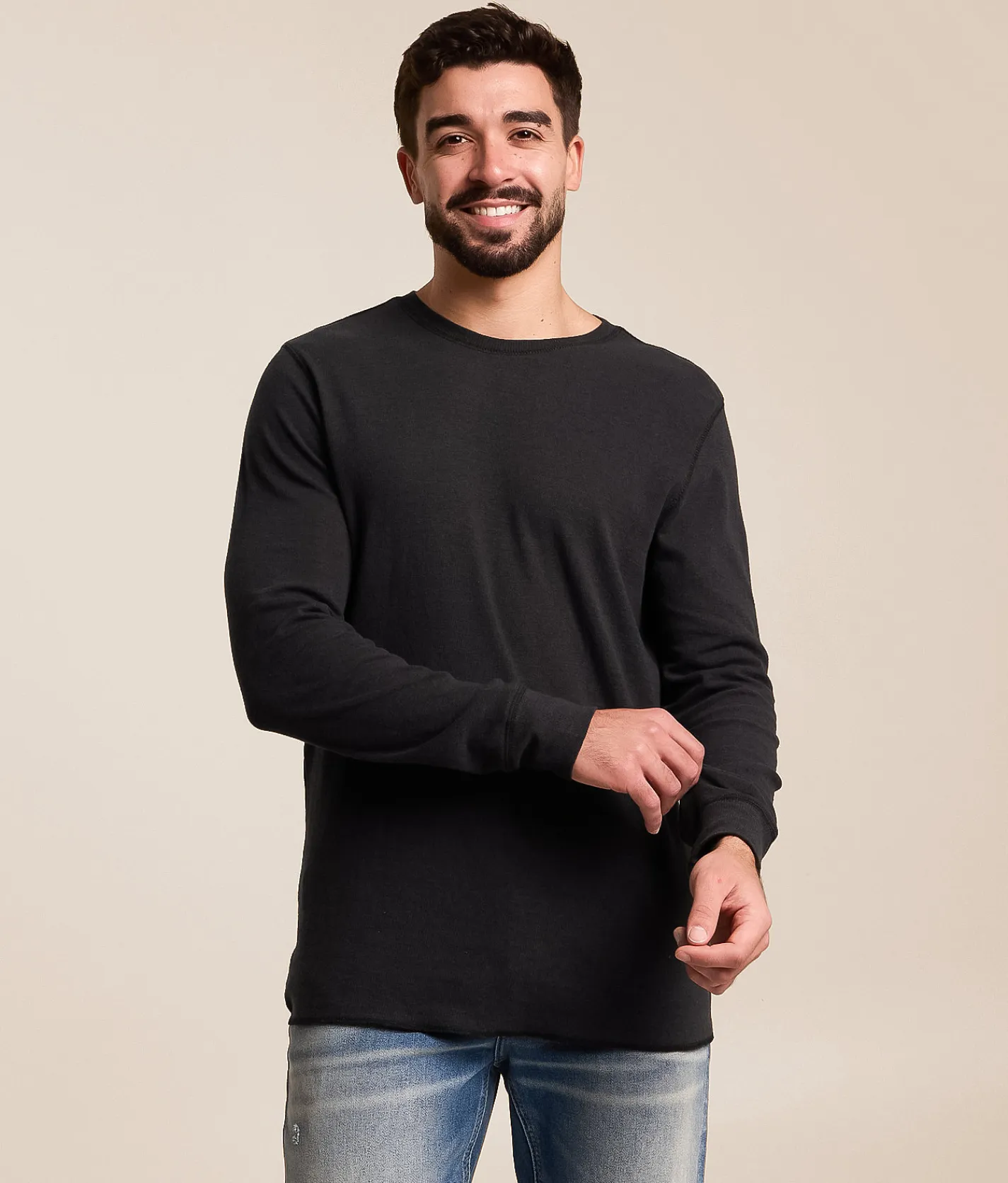 Reclaim Drop Needle Thermal Grey Pinstripe Black Best