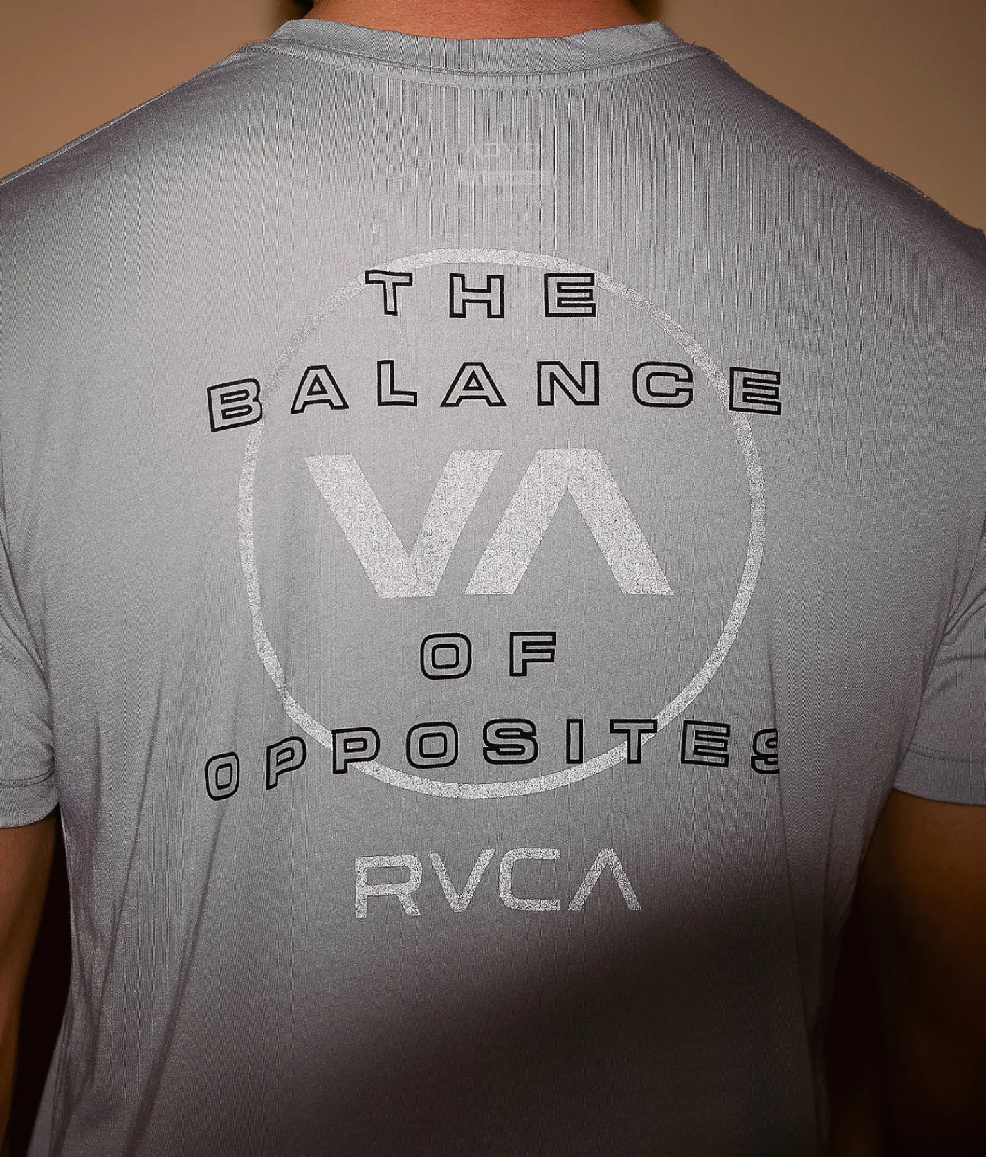 RVCA Dual Sport T-Shirt Neutral Gray Sale