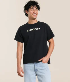 American Classics Ducati Racing T-Shirt Black Hot
