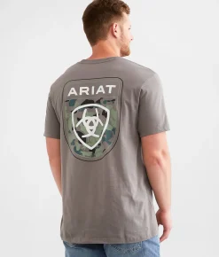 Ariat Duck & Cover T-Shirt Smoked Pearl Discount