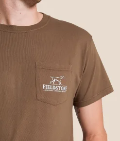 Tops|Graphic T-Shirts | Fieldstone Duck Blind T-Shirt Rain Drum