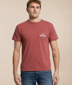 Fieldstone Duck Calls & Shells T-Shirt Brick Clearance