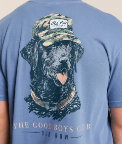 Old Row Duck Dog T-Shirt Blue Jean Discount