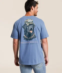 Old Row Duck Dog T-Shirt Blue Jean Discount