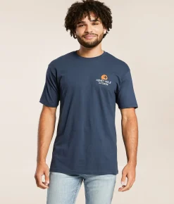 Honey Hole® Duck Dog T-Shirt Harbor Blue Outlet