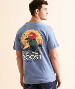 Roost Waterfowl Duck Hat T-Shirt Saltwater Hot