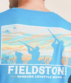 Fieldstone Duck Hunt T-Shirt Royal Caribe Online