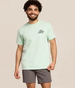 Tail Chasers Club Duck It Camo T-Shirt Brook Green Pigment Dye Sale