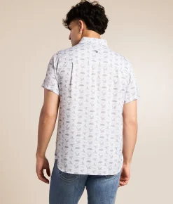 Tops | BURLEBO Ducks & Calls Performance Stretch Shirt Ducks And Calls