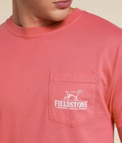 Tops|Graphic T-Shirts | Fieldstone Ducks In Flight T-Shirt Watermelon