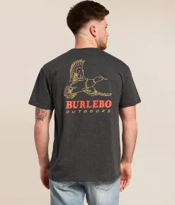 BURLEBO Duck Wild T-Shirt Black Online