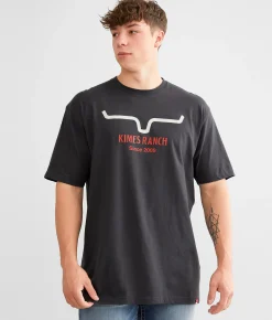 Graphic T-Shirts | Kimes Ranch Due Tone T-Shirt Graphite Black