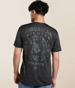 Tops|Graphic T-Shirts | American Fighter Duffield T-Shirt Black Mass