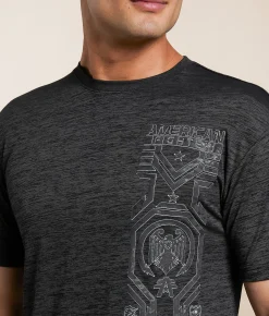 Tops|Graphic T-Shirts | American Fighter Duffield T-Shirt Black Mass