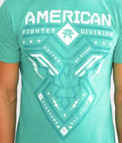 American Fighter Dugger T-Shirt Optic Teal Hot