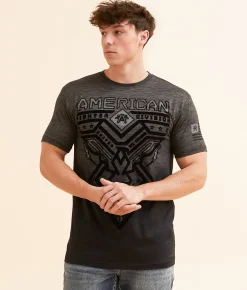 Graphic T-Shirts | American Fighter Dugger T-Shirt Black Mass