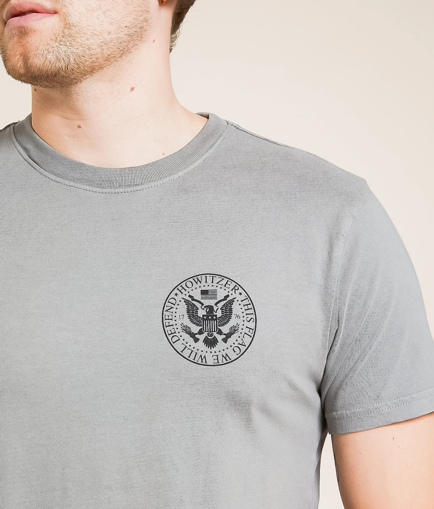 Graphic T-Shirts | Howitzer Eagle Circle T-Shirt Mulled Basil