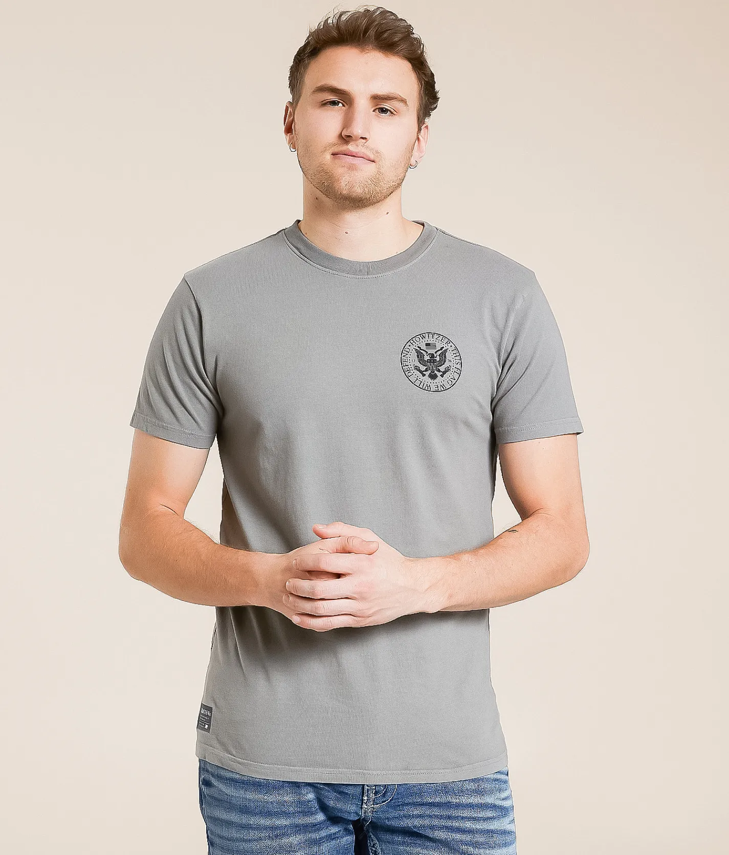 Graphic T-Shirts | Howitzer Eagle Circle T-Shirt Mulled Basil