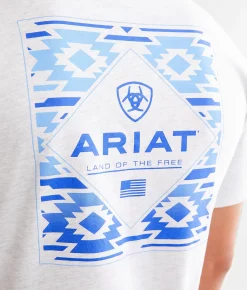 Graphic T-Shirts | Ariat Eagle Rock T-Shirt Ash