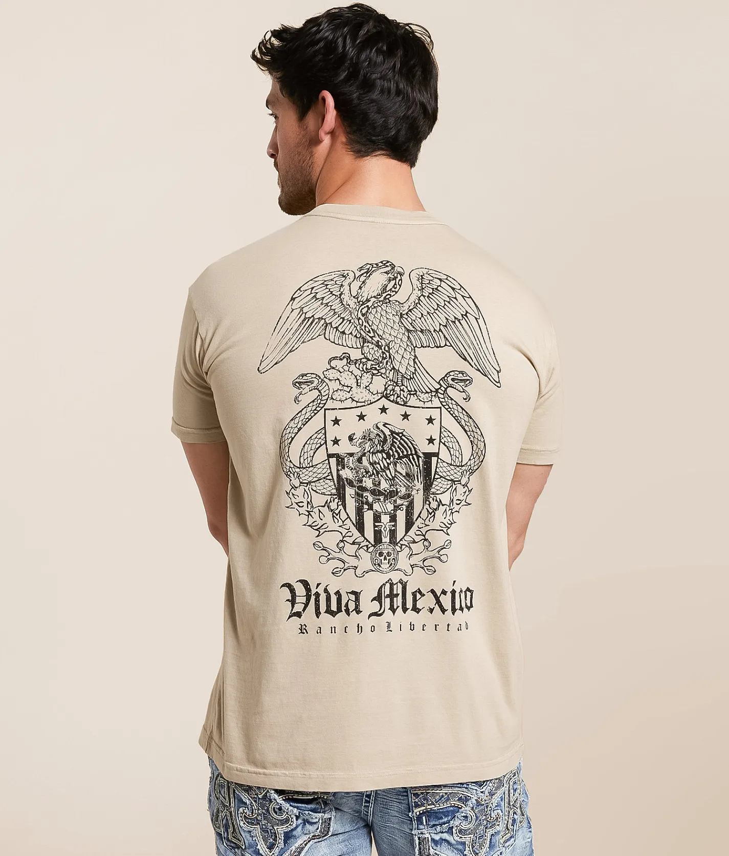 Graphic T-Shirts | Freedom Ranch Eagle Snake T-Shirt Peyote