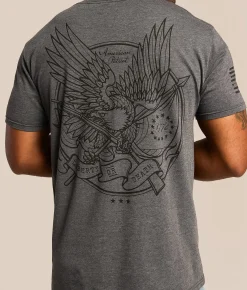 Howitzer Eagle T-Shirt Charcoal Heather