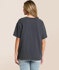 Wrangler® Eagle T-Shirt Faded Black Clearance
