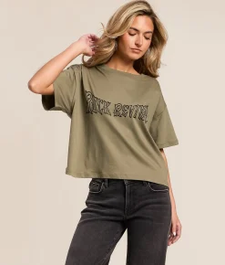 Tops | Rock Revival Eagle T-Shirt Olive