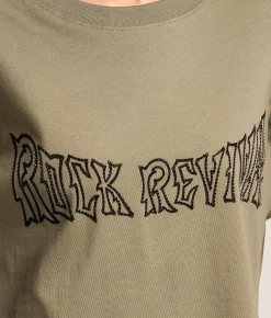 Tops | Rock Revival Eagle T-Shirt Olive