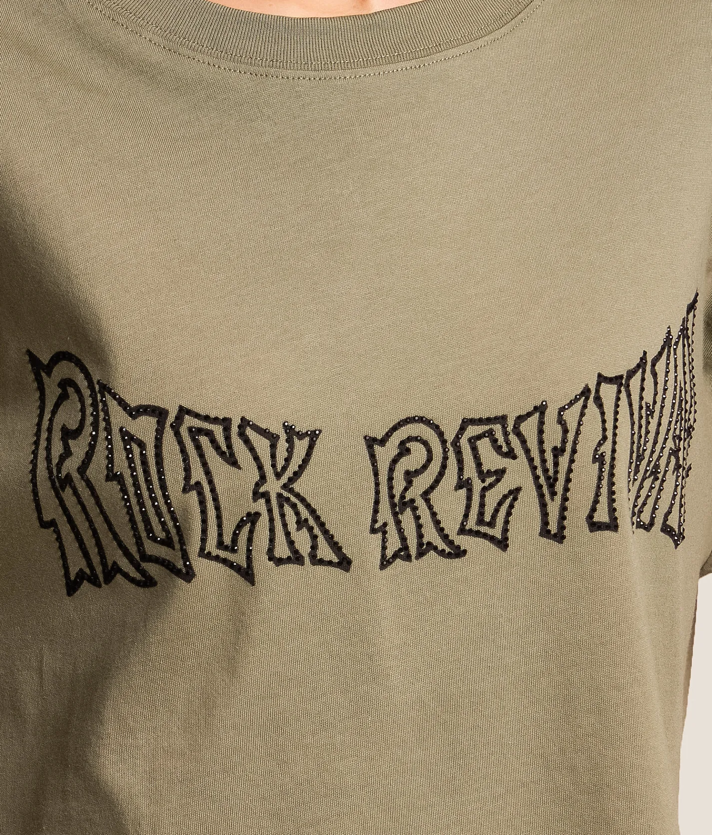 Tops | Rock Revival Eagle T-Shirt Olive