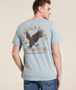 Sendero Provisions Co. Eagle T-Shirt Big Sky Blue Online