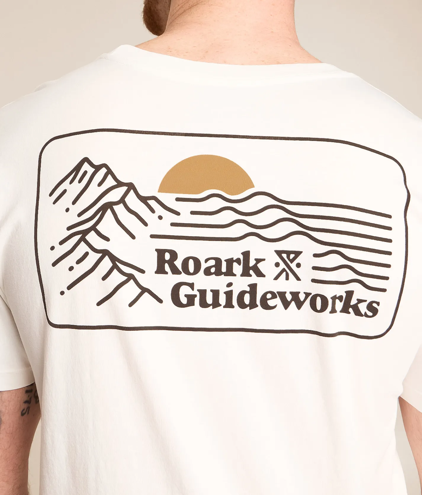 Roark Earth & Sea T-Shirt Off White Best