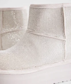 Madden Girl Easer Rhinestone Ankle Boot Grey Multi Outlet