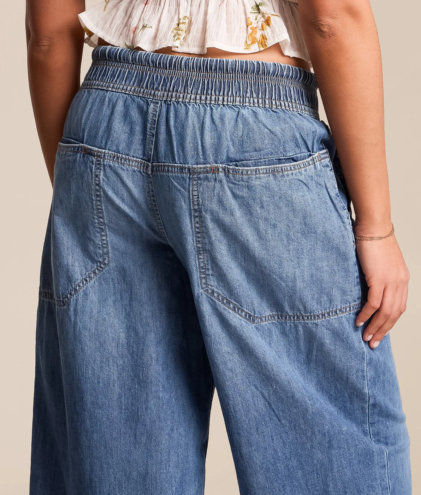 Jeans|Bottoms | Free People Easy Peasy Pull On Jean No Problem