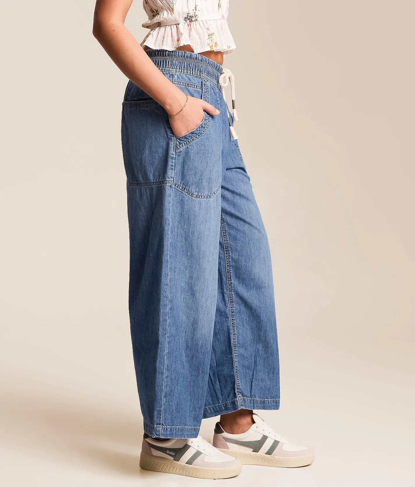 Jeans|Bottoms | Free People Easy Peasy Pull On Jean No Problem