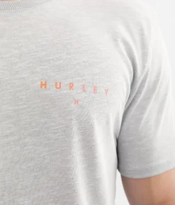 Hurley Easy Tropical T-Shirt Wolf Grey Outlet