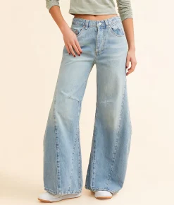 Free People Eden High Slouchy Wide Leg Jean Fast Forward Online