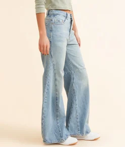 Free People Eden High Slouchy Wide Leg Jean Fast Forward Online