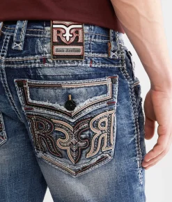 Rock Revival Edgar Boot Stretch Jean Edgar B201 New