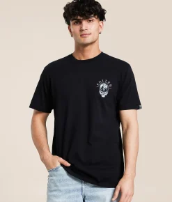 Tops|Graphic T-Shirts | Sullen Eight & Out T-Shirt Jet Black