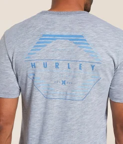 Hurley Eight Side T-Shirt White Navy Sale