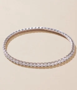 Accessories | Sahira Jewelry Design Eileen Stretch Bracelet Silver