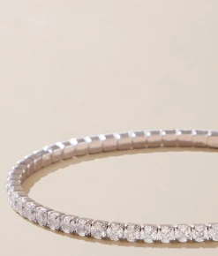Accessories | Sahira Jewelry Design Eileen Stretch Bracelet Silver