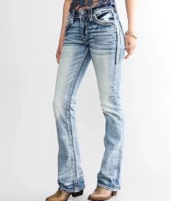 Rock Revival Eilish Mid-Rise Boot Stretch Jean Eilish MB205 Hot