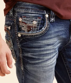 Rock Revival Eithan Slim Straight Stretch Jean Eithan SJ208 Hot