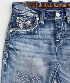 Rock Revival Eithan Straight Stretch Jean Eithan J207 Discount