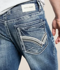 Sale Jeans|Bottoms | Buckle Black Eleven Straight Stretch Jean Maple