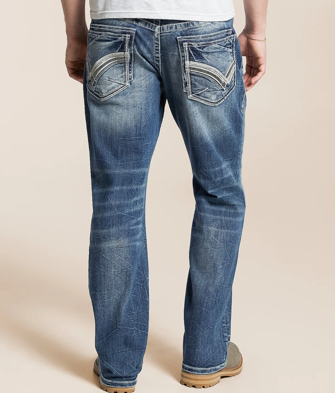 Sale Jeans|Bottoms | Buckle Black Eleven Straight Stretch Jean Maple
