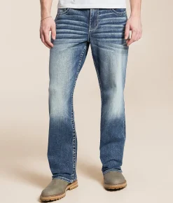 Sale Jeans|Bottoms | Buckle Black Eleven Straight Stretch Jean Maple