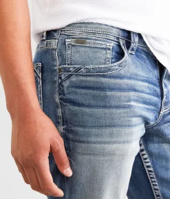 Buckle Black Eleven Straight Stretch Jean Buxton Discount
