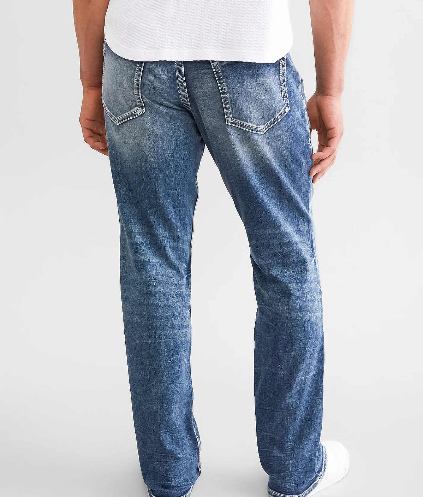 Buckle Black Eleven Straight Stretch Jean Buxton Discount